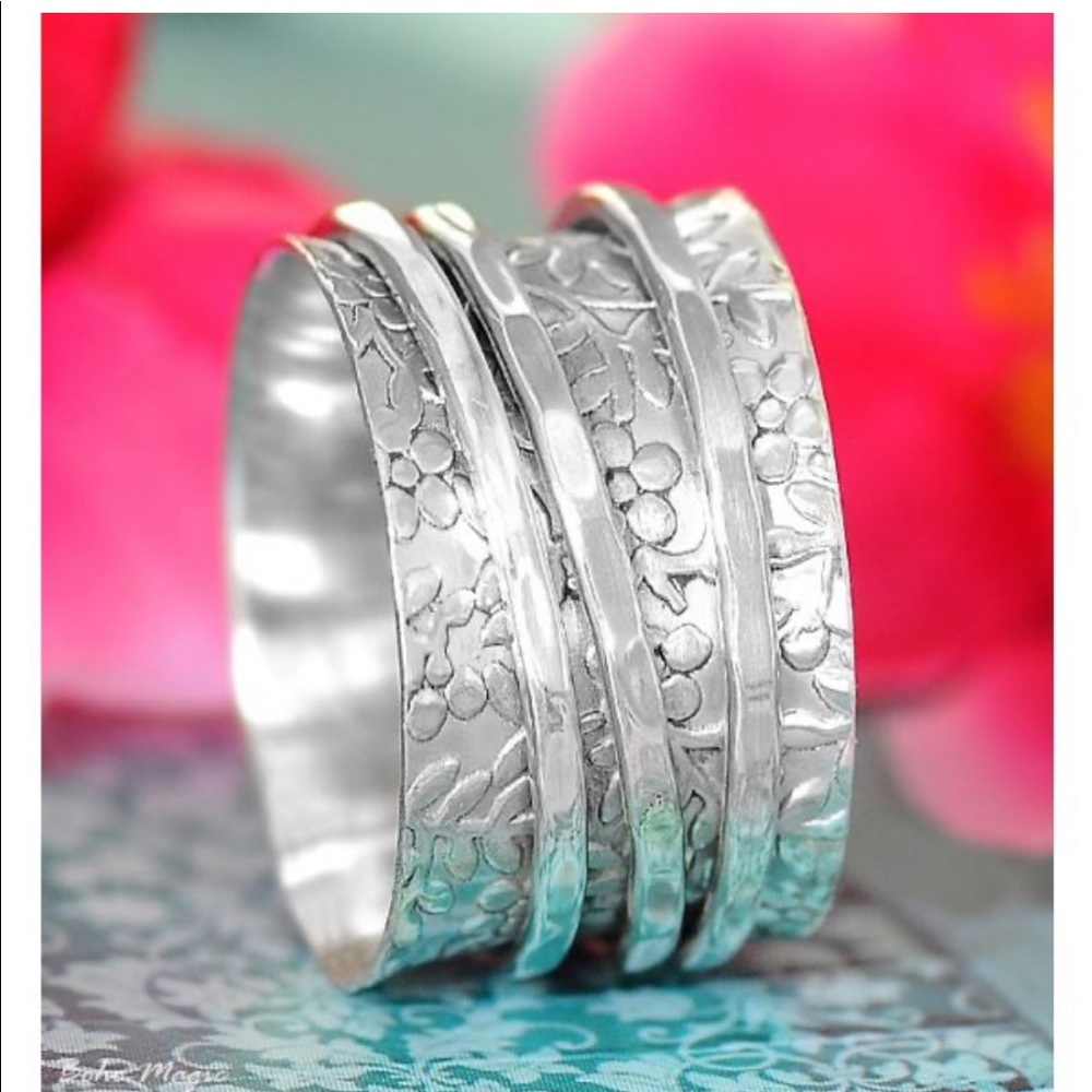 Boho Spinner Meditation Ring